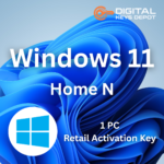Windows 11 Home N Retail Product Key 1 PC