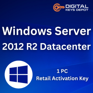 Windows Server 2012 R2 Datacenter Retail Product Key 1 PC