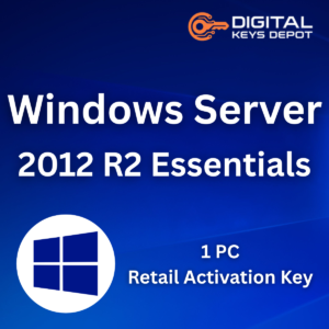 Windows Server 2012 R2 Essentials Retail Product Key 1 PC