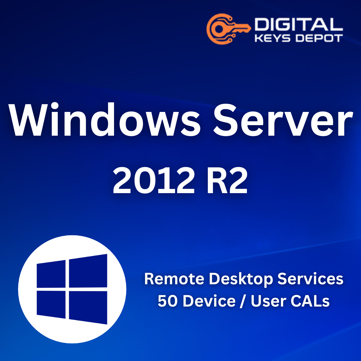Windows Server 2012 R2 Remote Desktop Services 50 Device - User CALs Product Key