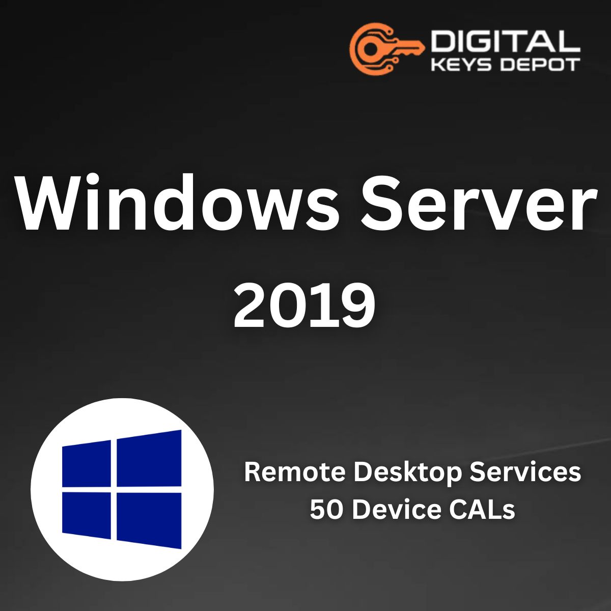 Windows Server 2019 Remote Desktop Services 50 Device CALs Product Key