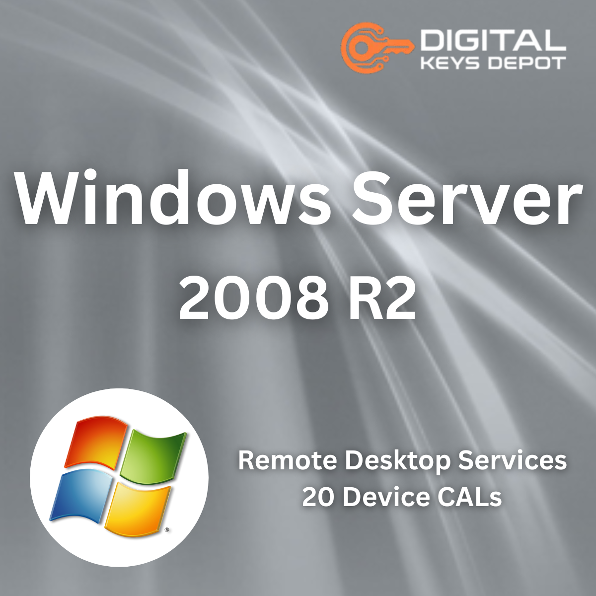 Windows Server 2008 R2 Remote Desktop Services 20 Device CALs Product Key