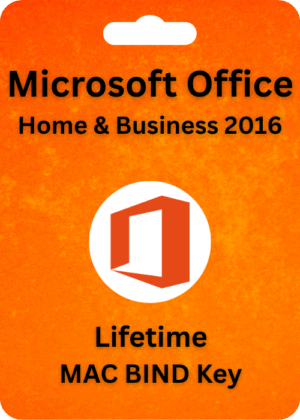 Microsoft Office Home & Business 2016 MAC BIND Key