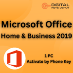 Microsoft Office Home and Business 2019 Phone Product Key 1 PC
