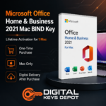 Microsoft Office Home & Business 2021 Mac BIND Key – Lifetime Activation for 1 Mac