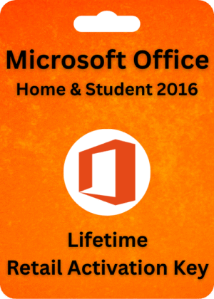 Microsoft Office Home & Student 2016 Retail Key