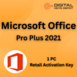 Microsoft Office Pro Plus 2021 Retail Product Key 1 PC