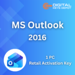 Microsoft Outlook 2016 Product Key 1 PC