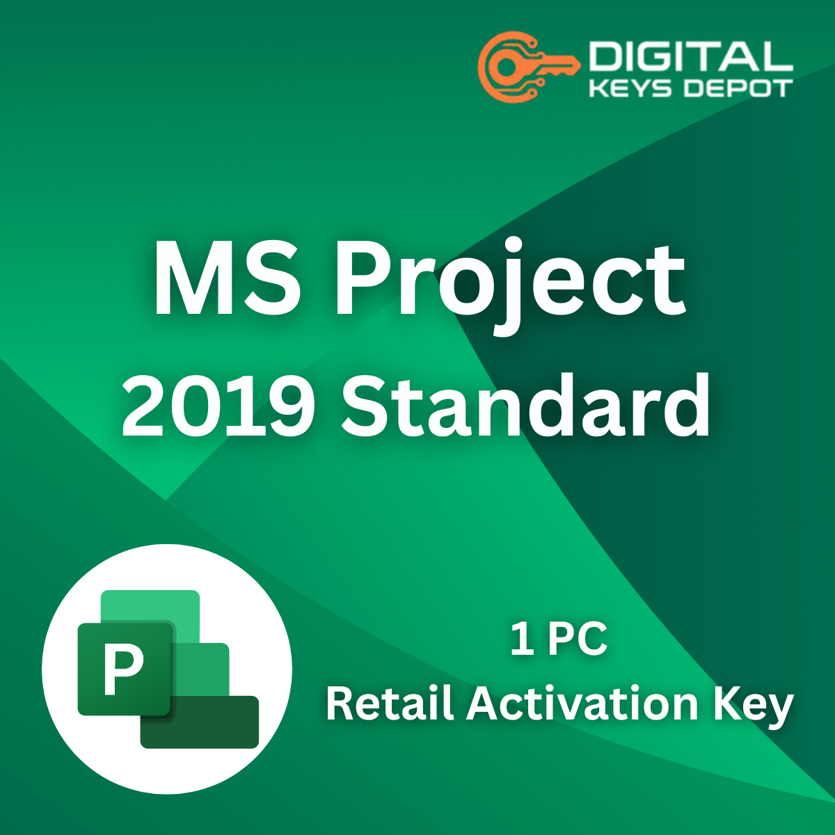 Microsoft Project 2019 Standard Product Key 1 PC