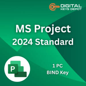 Microsoft Project 2024 Standard BIND Key 1 PC