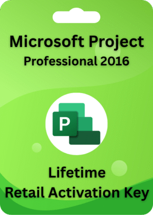 Microsoft Project Professional 2016 Product Key