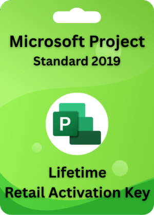 Microsoft Project Standard 2019 Product Key