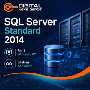 Microsoft SQL Server Standard 2014 Product Key for 1 Windows PC