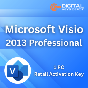 Microsoft Visio 2013 Professional Product Key 1 PC