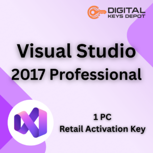Microsoft Visual Studio 2017 Professional Product Key 1 PC