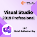 Microsoft Visual Studio 2019 Professional Product Key 1 PC