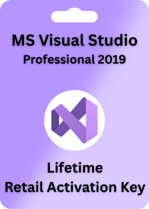 Microsoft Visual Studio Professional 2019 Key