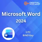 Microsoft Word 2024 BIND Key 1 PC