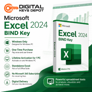 Windows Only – One-Time Purchase, No Microsoft 365 Subscription