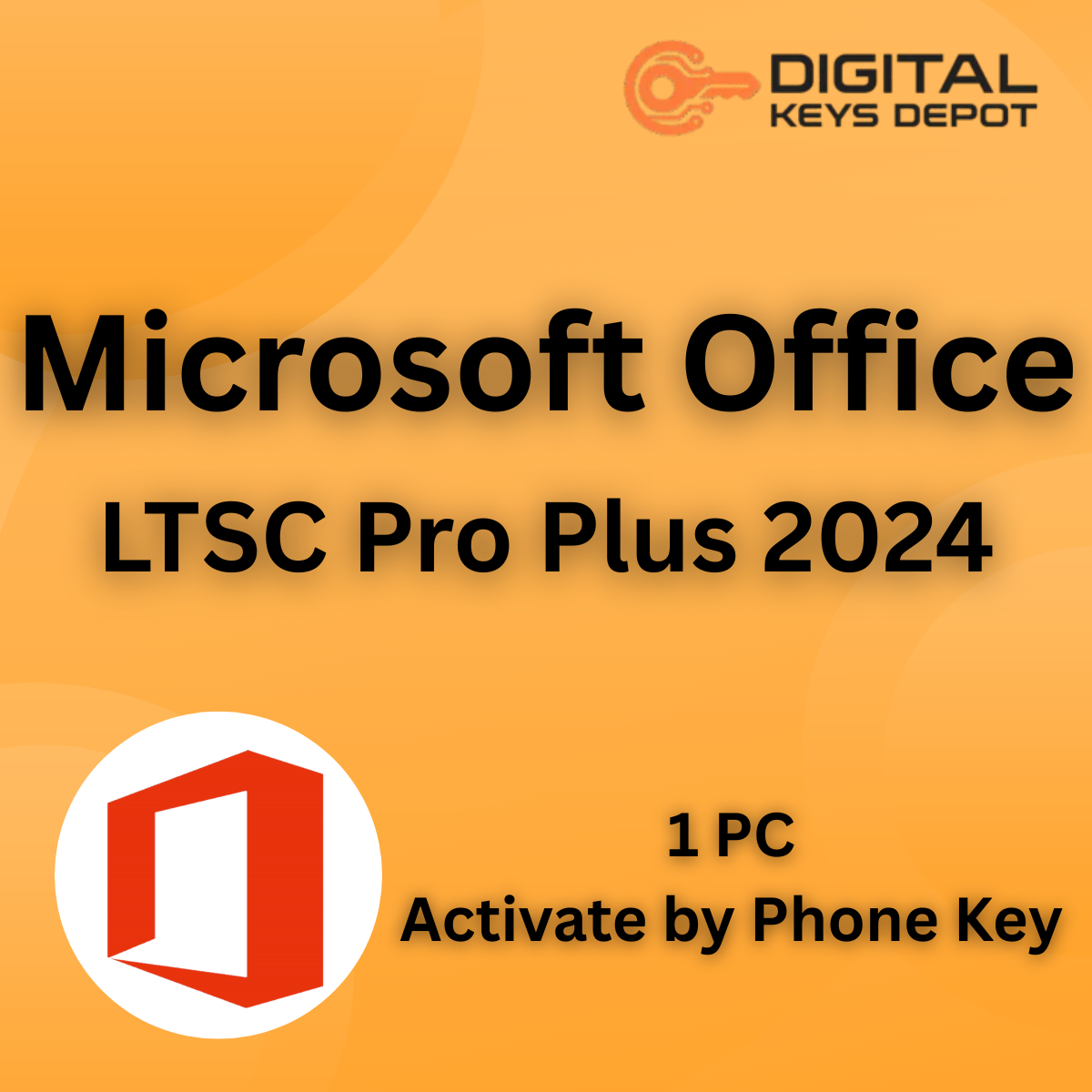Microsoft Office LTSC Pro Plus 2024 Phone Product Key 1 PC