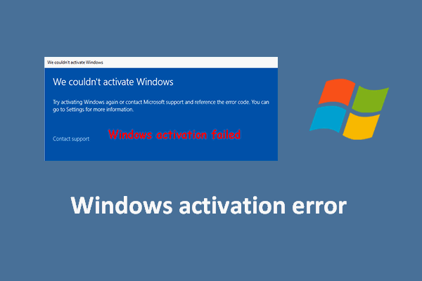 Some Common Error Codes During Windows Activation