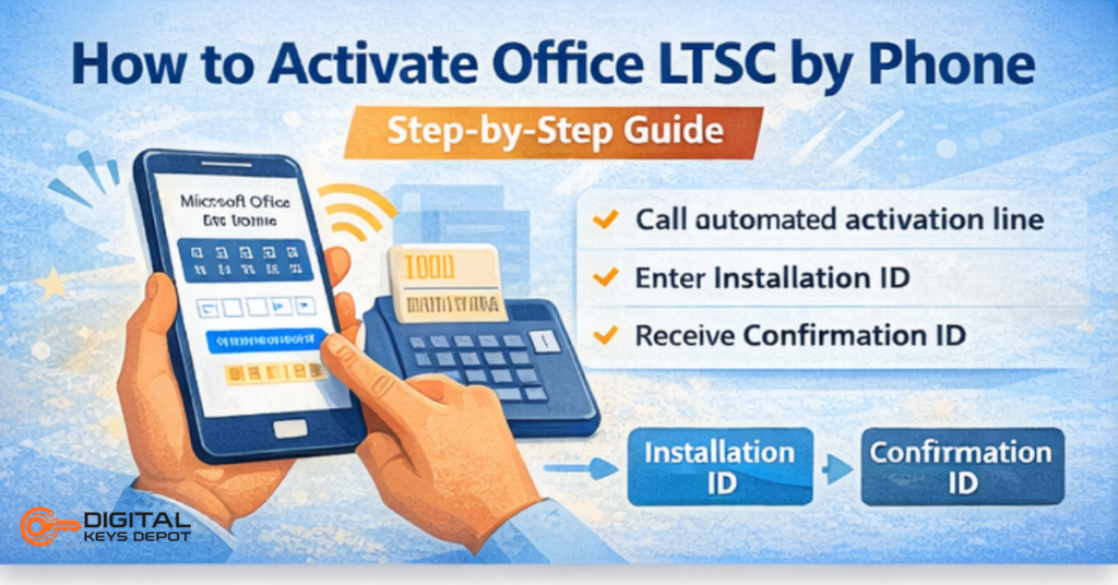 How to Activate Office LTSC by Phone