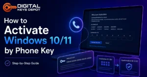 How to Activate Windows 10/11 by Phone Activation Key