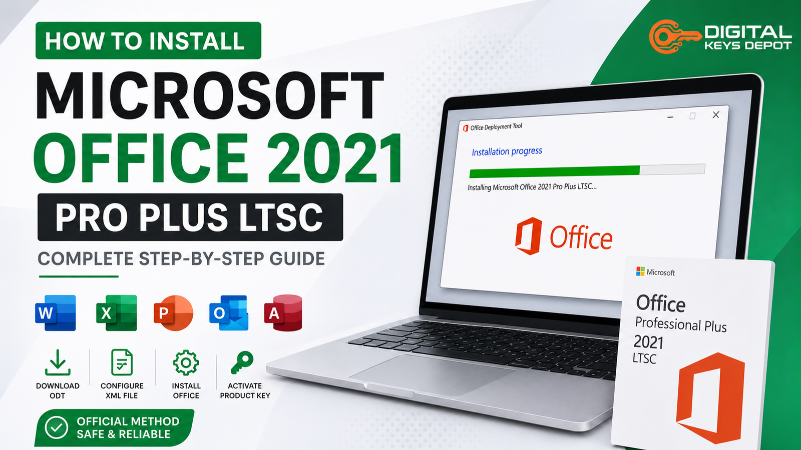 How to Install Microsoft Office 2021 Pro Plus LTSC – Complete Step-by-Step Guide
