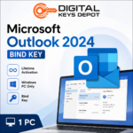 Microsoft Outlook 2024 BIND Key for 1 Windows PC
