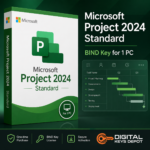 Microsoft Project 2024 Standard BIND Key for 1 PC
