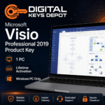 Microsoft Visio Professional 2019 Product Key for 1 Windows PC
