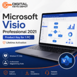 Microsoft Visio Professional 2021 Product Key for 1 Windows PC