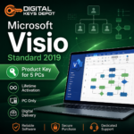 Microsoft Visio Standard 2019 Product Key for 5 Windows PCs