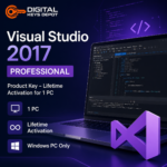 Microsoft Visual Studio 2017 Professional Product Key for 1 Windows PC
