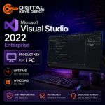 Microsoft Visual Studio 2022 Enterprise Product Key for 1 Windows PC
