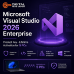 Microsoft Visual Studio 2026 Enterprise Product Key for 5 Windows PCs