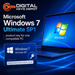 Microsoft Windows 7 Ultimate SP1 product key for one compatible PC