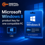 Microsoft Windows 8 product key for one compatible PC
