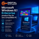 Microsoft Windows 8.1 Enterprise product key for one compatible PC
