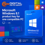 Microsoft Windows 8.1 product key for one compatible PC
