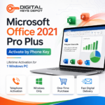 Office 2021 Pro Plus Activate by Phone Key for 1 Windows PC