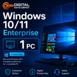 Microsoft Windows 10/11 Enterprise product key for 1 compatible PC