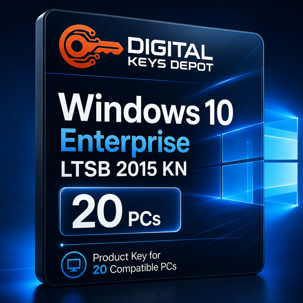 Microsoft Windows 10 Enterprise LTSB 2015 KN product key for 20 compatible PCs Microsoft Windows 10 Enterprise LTSB 2015 KN product key for 20 compatible PCs