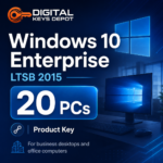 Microsoft Windows 10 Enterprise LTSB 2015 product key for 20 compatible PCs