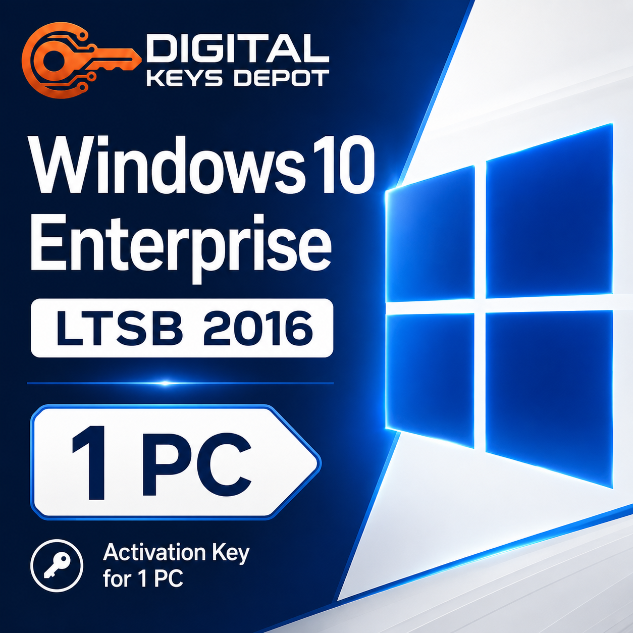 Microsoft Windows 10 Enterprise LTSB 2016 activation key for 1 PC