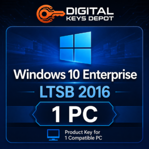 Microsoft Windows 10 Enterprise LTSB 2016 product key for 1 compatible PC