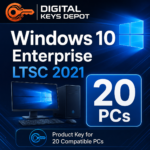 Microsoft Windows 10 Enterprise LTSC 2021 product key for 20 compatible PCs