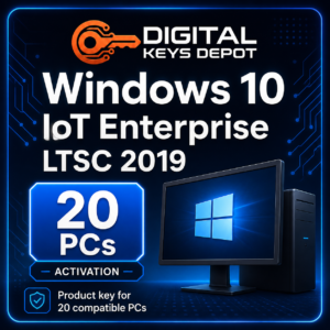 Microsoft Windows 10 IoT Enterprise LTSC 2019 product key for 20 compatible PCs