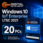 Microsoft Windows 10 IoT Enterprise LTSC 2021 product key for 20 compatible PCs