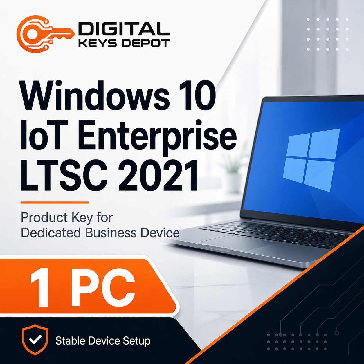 Microsoft Windows 10 IoT Enterprise LTSC 2021 product key for dedicated business device